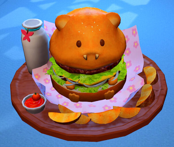 Beaver Fever Burger: 5.6k gil