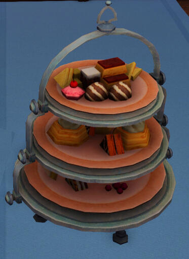 Cake Tower Tray: 4.5k gil