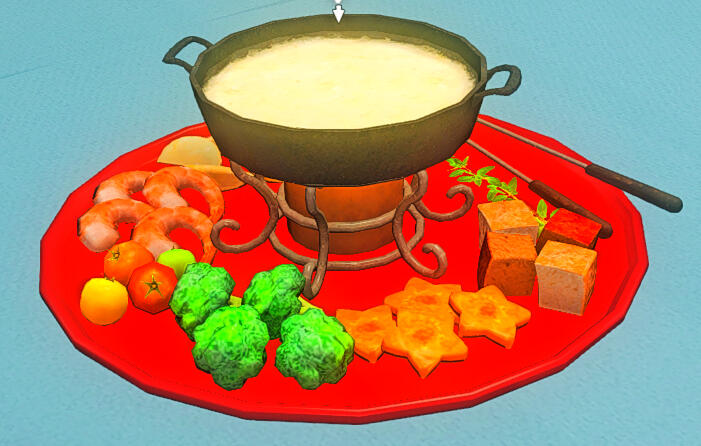 Cheese Fondue Set: 2.4k gil